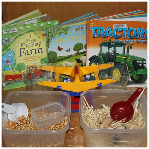 Preschool Farm Activities for Math, Science,Literacy, and Sensory Play