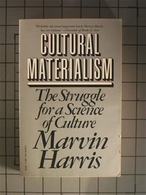 Cultural Materialism by Marvin Harris — Reviews, Discussion, Bookclubs, Lists