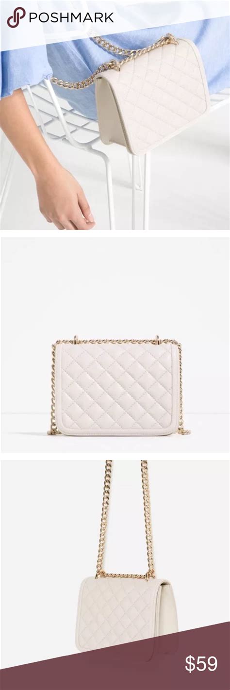 NWT ZARA AW16 quilted Bag | Quilted bag, Quilted crossbody bag, Zara bags