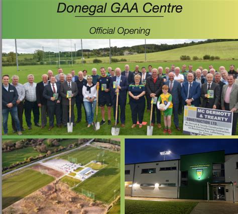 Official Opening of Donegal GAA Centre tomorrow, October 21 – CLG Dhún ...