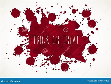 Halloween Blood Splatter Background Stock Vector - Illustration of letters, drawing: 99387389