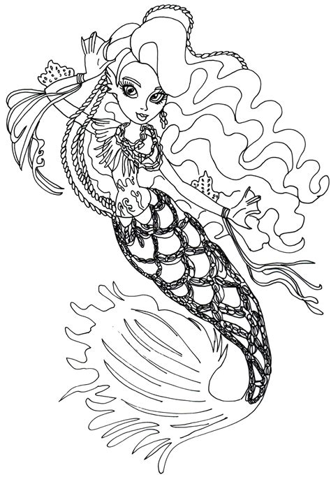 13 monster high coloring pages printable - Print Color Craft