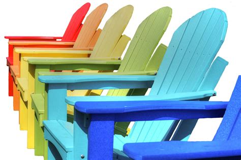 Rainbow Chairs Free Stock Photo - Public Domain Pictures