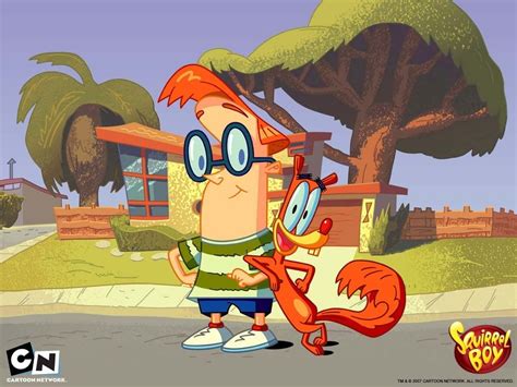 Andy Johnson and Rodney Squirrel - #EverettPeck #SquirrelBoy on #CartoonNetwork and #TELETOON Go ...