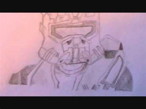 Halo Reach: Eod Helmet Drawing - YouTube