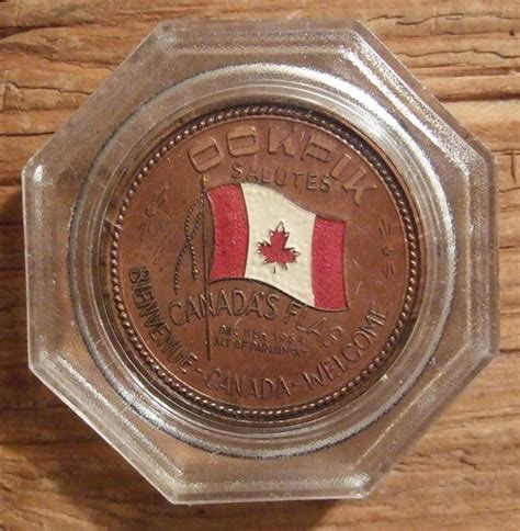 CANADA FLAG MEDALLION 1964 a | Canada adopted it's own flag … | Flickr