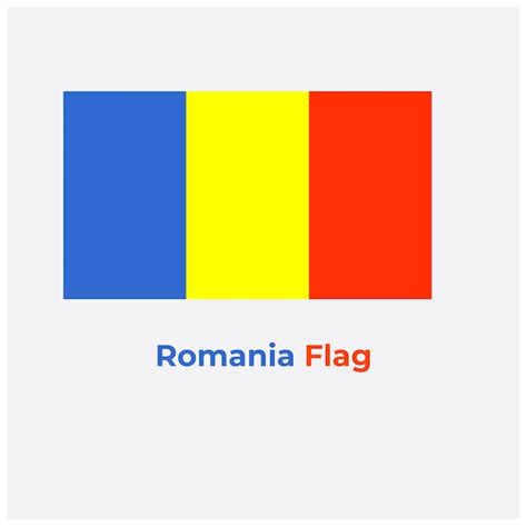 Premium Vector | The Romania Flag