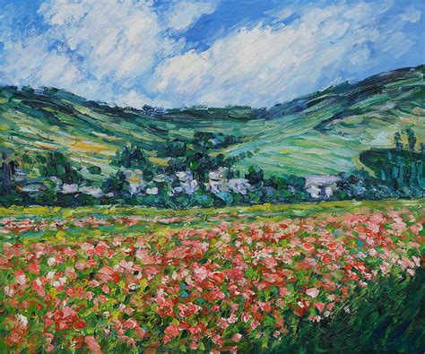 Poppy Field near Giverny by Claude Monet for sale : Jacky Gallery, Oil ...