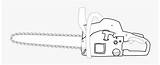 White Chainsaw  Chain Saw Coloring Pages Free Transparent Clipart sketch template
