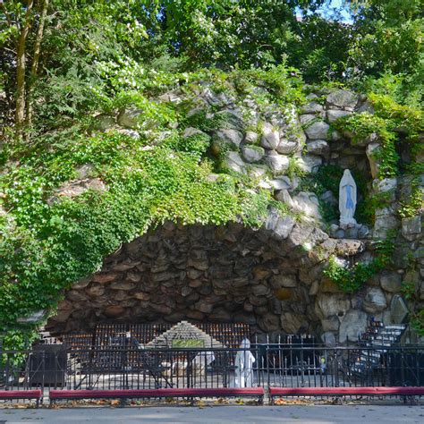 Grotto of Our Lady of Lourdes in Notre Dame, IN