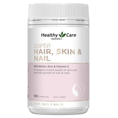 Buy Healthy Care Super Hair Skin & Nails 100 Capsules Online at Chemist Warehouse®