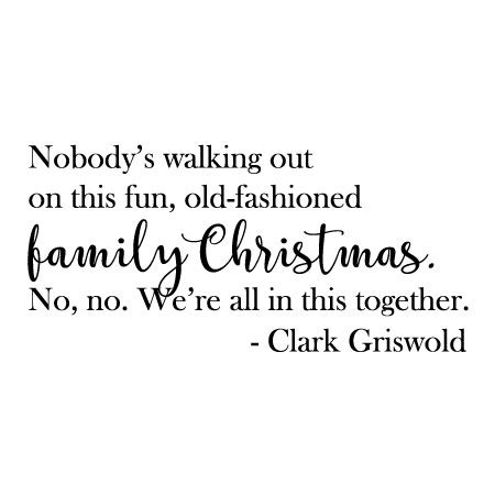 Old-Fashioned Family Christmas Wall Quotes™ Decal | WallQuotes.com