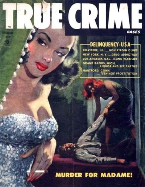 Femme Fatales and Women in Crime Pulp Magazine Cover Art | Etsy