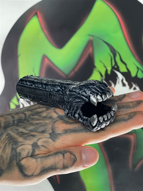 Black or Albino Xenomorph Tongue - Etsy