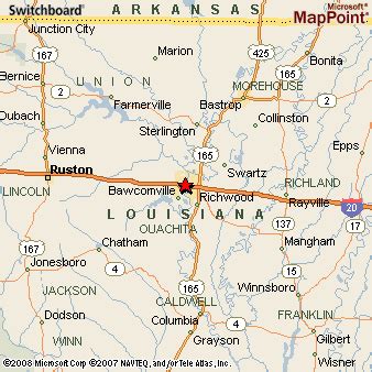 Where is West Monroe, Louisiana? see area map & more