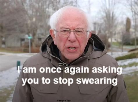 Bernie Sanders I Am Once Again Asking Meme Generator - Piñata Farms ...