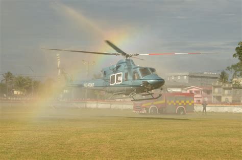 Guyana Receives Bell 412 Helicopter to Improve Air Security | Diálogo Americas