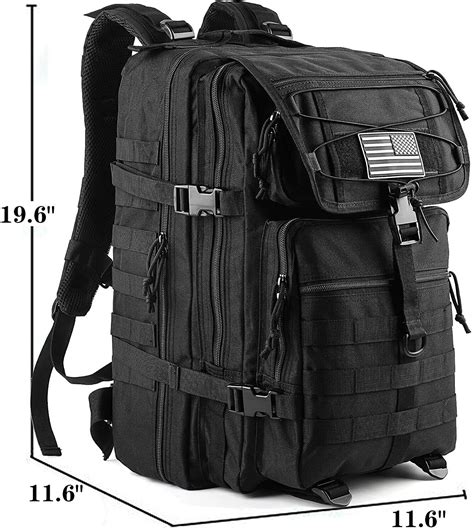 45L Military Tactical Backpack for Men Molle Daypack Bug Out Bag Hiking Rucksack | eBay