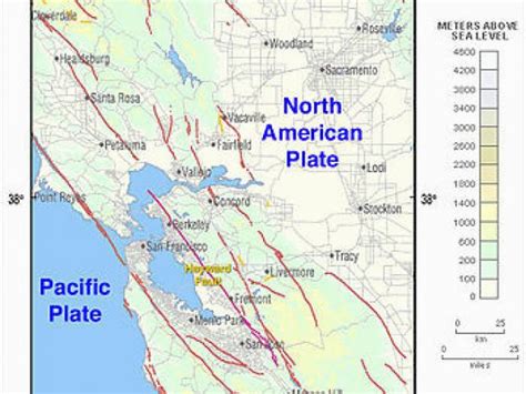 Oregon Earthquake Fault Lines Map Hayward Fault Zone Wikipedia ...