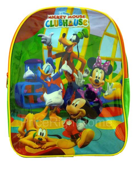 Mickey Mouse Clubhouse Backpack Rucksack Bag - review, compare prices, buy online