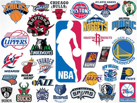 NBA Team Vector Logos • Market Your PSD Mockups for logos