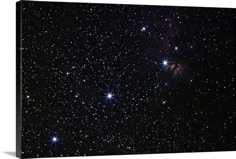 Orion's Belt, Horsehead Nebula and Flame Nebula Wall Art, Canvas Prints, Framed Prints, Wall ...