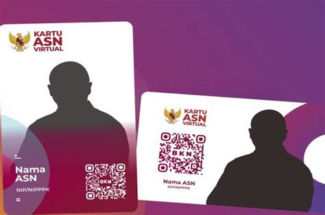 Cara Buat Kartu ASN Virtual MySAPK BKN, dari Login Sampai Cetak - Sonora.id