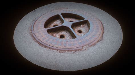 Sewer Manhole [RAW] - Download Free 3D model by Alexander Komendant (SashaRX) (@Sasharx ...