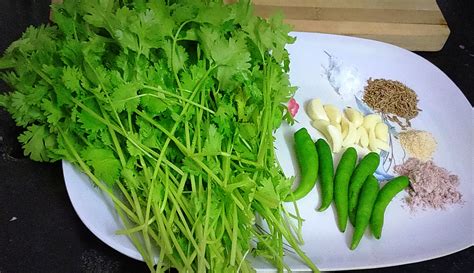 Green chutney (green coriander /hara dhaniya chutney) | Indian Cooking Manual