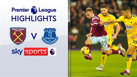 West Ham 2-0 Everton | Premier League highlights | Video | Watch TV ...