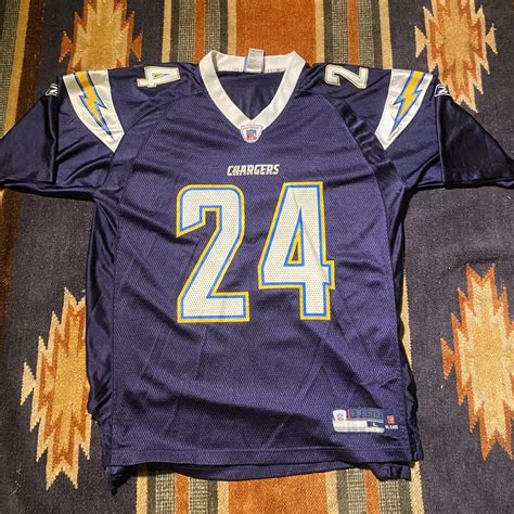 Vintage Reebok San Diego Chargers Jersey #24 Ryan... - Depop