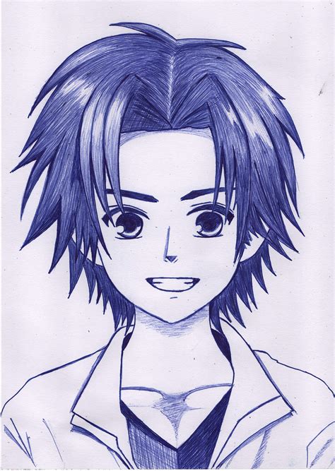 Beginner Easy Drawing Anime Boy - pic-dink