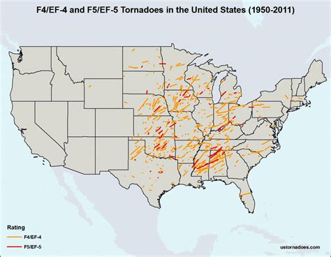 Violent U.S. Tornadoes: 1962-2011 - Quincy's Blog - American Weather