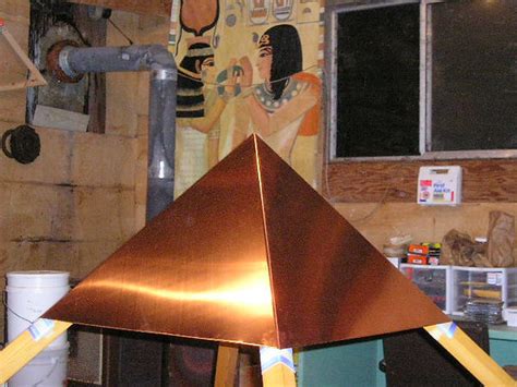 Copper Pyramid Capstone | 51.83° Dimensions of The Great Pyramid