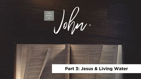 The Book Of John Message Series | Colonial Church