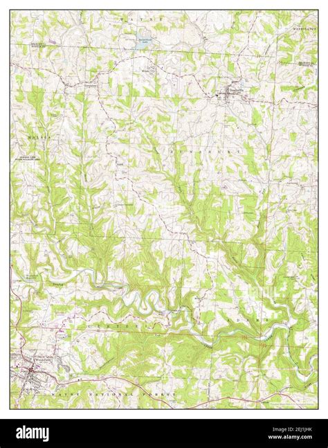 Woodsfield, Ohio, map 1961, 1:24000, United States of America by Timeless Maps, data U.S ...