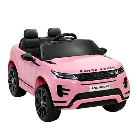 Licensed Land Rover 12V Electric Kids Ride On Car Pink | Ride on Toys Kids