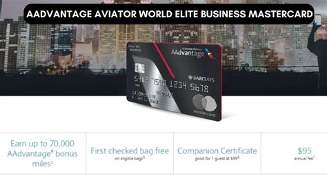 American Airlines Barclays Credit Card [Exclusive Benefits]