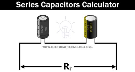 Series Capacitors Calculator - Capacitance in Series