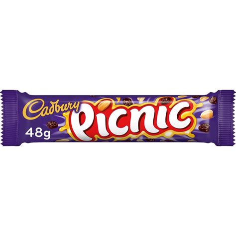 Buy Picnic chocolate bar each 48 g · CADBURY · Supermercado El Corte Inglés