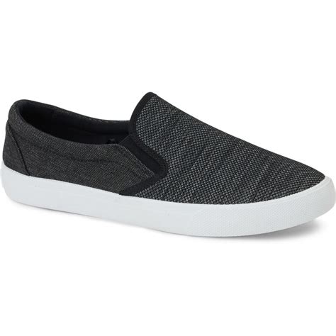 Allgood Men's Casual Slip On Shoes - Black | BIG W