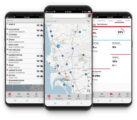 Fleet tracking app | Verizon Connect