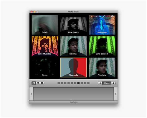 Macbook Photobooth - Mac Photo Booth Effects, HD Png Download ...