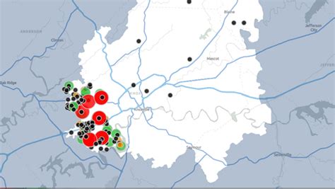 Power restored after outage affects over 30,000 KUB customers | WATE 6 ...