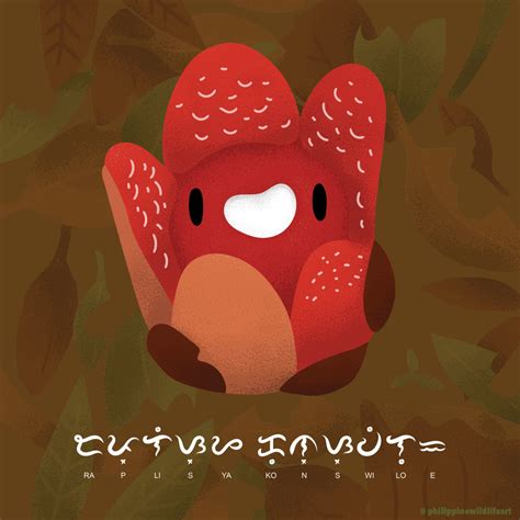 Rafflesia consueloae - Philippine Wildlife Art