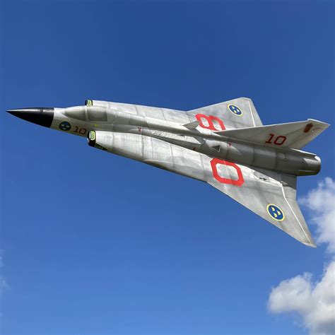 J35 Saab Draken – 3DLabPrint