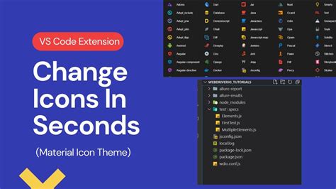 One Of My Favourite VSCode Extension - Material Icon Theme - YouTube