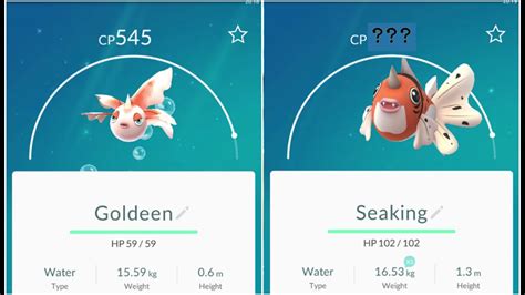 Goldeen Evolve Pokemon Go ??? ( Evolution Pokemon GO ) - YouTube