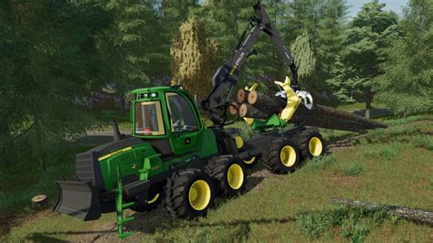 John Deere 1510 G Skidder 8WD FS22 - KingMods