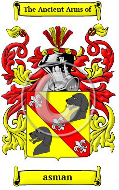 Asman Name Meaning, Family History, Family Crest & Coats of Arms